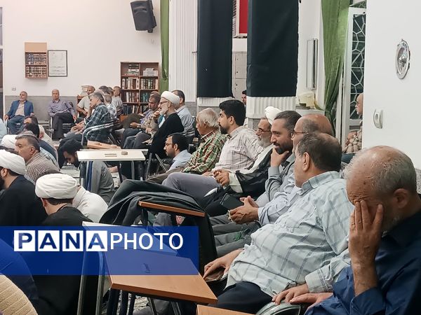 مراسم نخستین سالگرد شهادت شهدای خدمت در مسجد الهادی نیشابور 