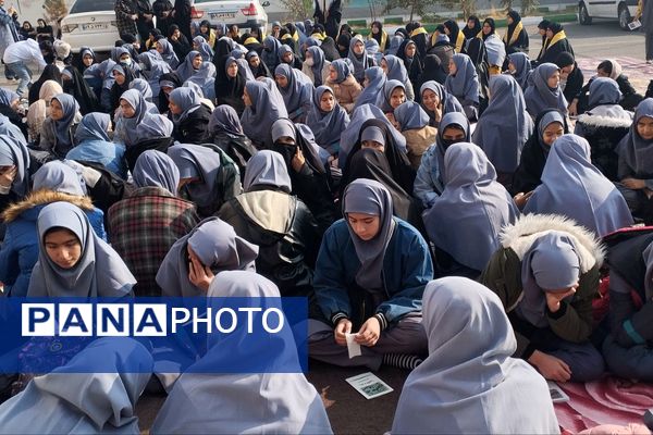 مراسم فاطمیه در مدرسه والدین آناخاتون تبریز