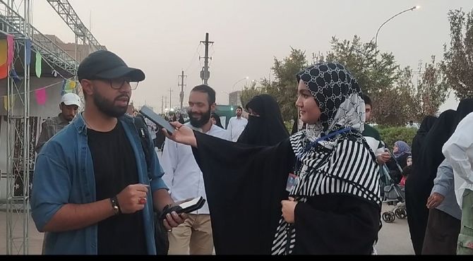 گزارش خبرنگار پانا از پیاده‌روی «امت احمد» در قم