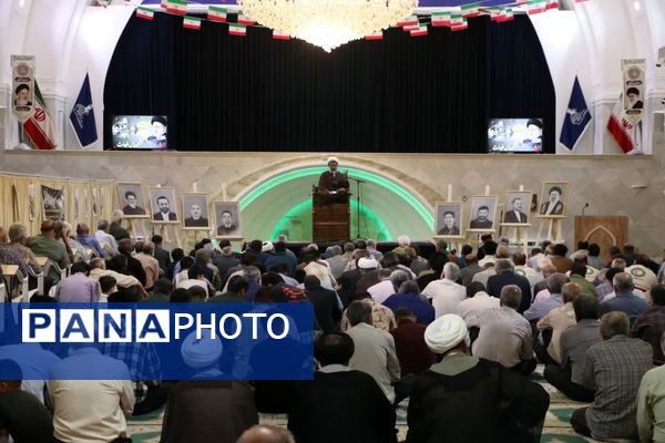 مراسم بزرگداشت شهدای خدمت در مسجد جامع شهرستان آباده 