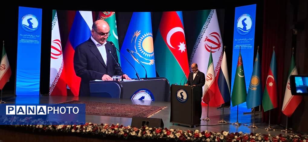 اختتامیه نخستین اجلاس استانداران حاشیه دریای خزر 