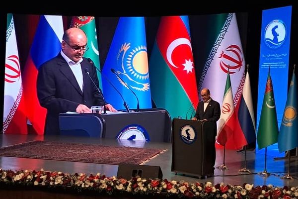 اختتامیه نخستین اجلاس استانداران حاشیه دریای خزر 