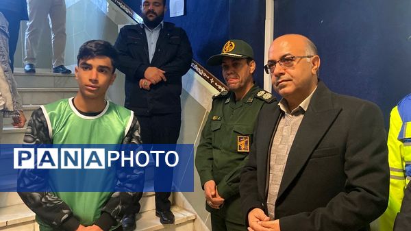 تمرین مقابله با بحران در هنرستان شهید باهنر باخرز