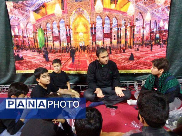 محفل عزاداری «نوجوانان» در پردیسان قم