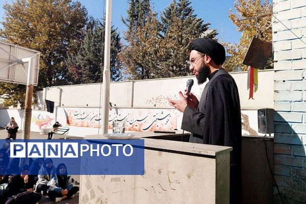  مراسم عزاداری حضرت زهرا (س) در مدرسه الزهرا  پردیس