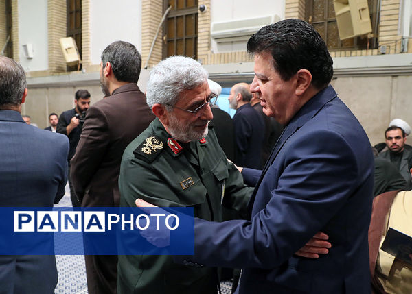 مجلس بزرگداشت شهدای خدمت در محضر مقام معظم رهبری