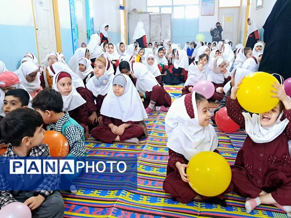 جشن اعیاد شعبانیه در دبستان شهید حشمت الله احمدپور قائمشهر