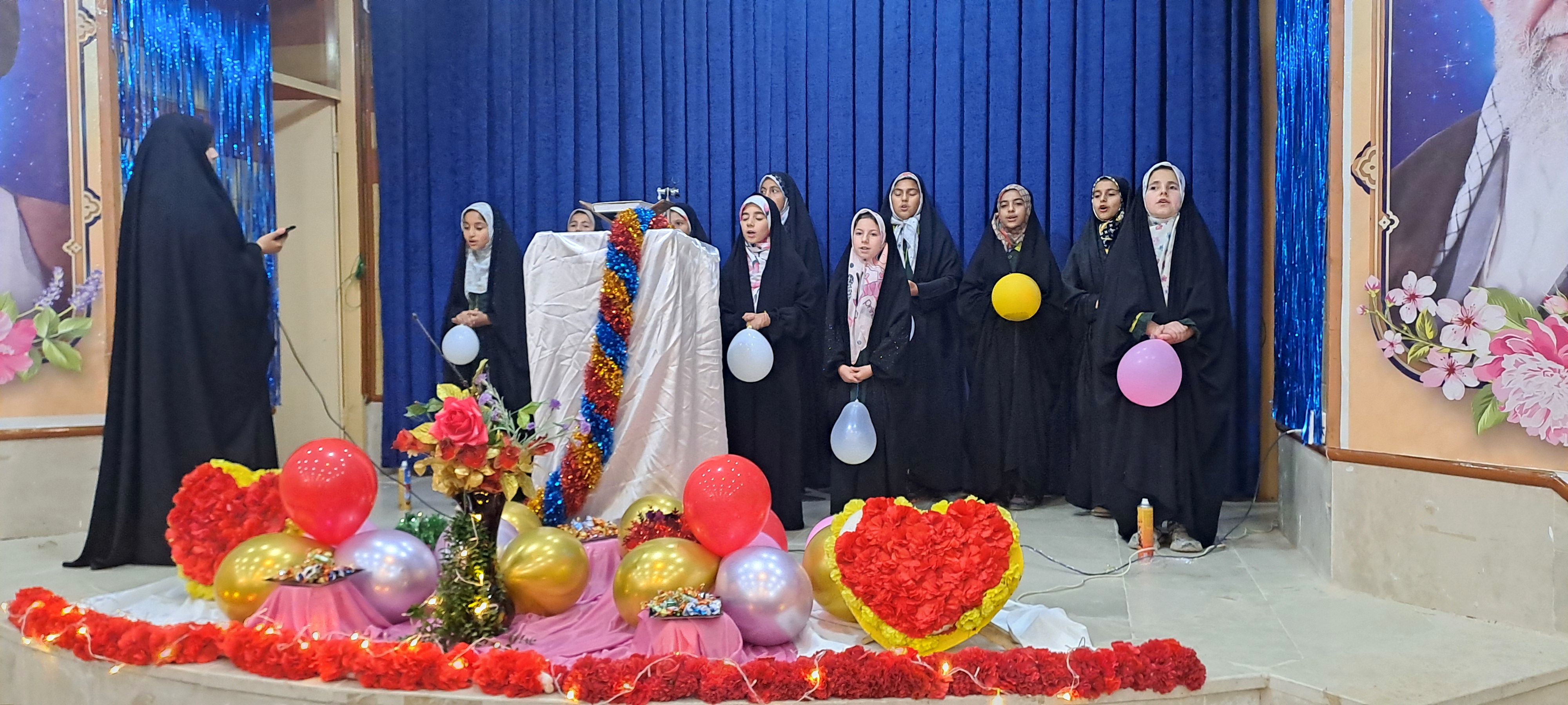 مراسم ولادت حضرت زهرا (س) و بزرگداشت روز مادر در منطقه زرین آباد