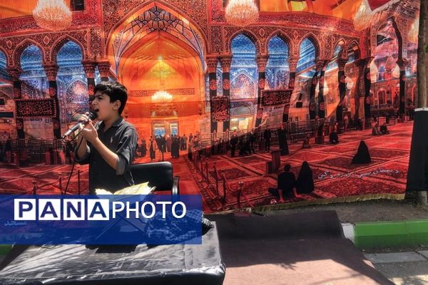 برگزاری مراسم عزاداری دهه آخر ماه صفر به همت هیئت دانش آموزی مدرسه رودکی