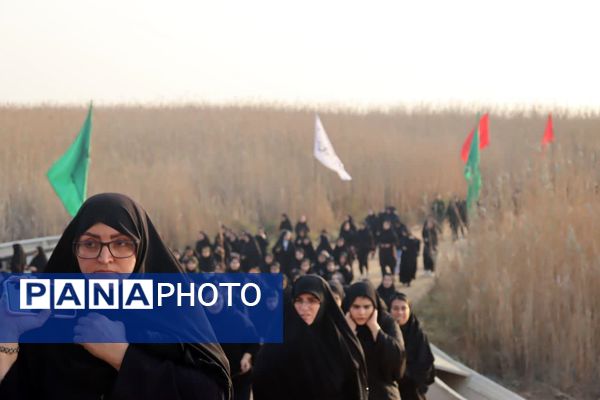 شهدای غواصِ دست‌بسته، میزبان کاروان راهیان نور دانش‌آموزان دختر کوهدشت در علقمه