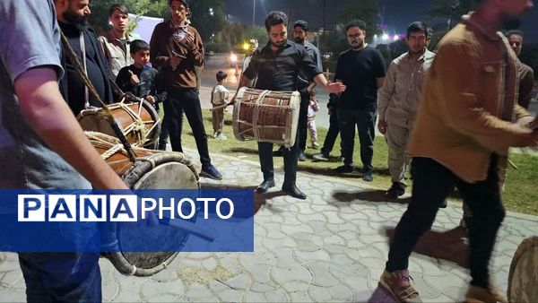 اولین سالروز تدفین شهید گمنام در شهرک شهید تندگویان شهرستان جم