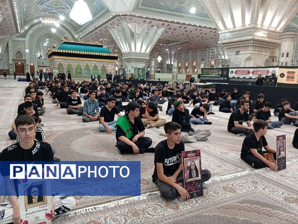برگزاری سوگواره «احلی من العسل» در حرم امام خمینی (ره) 