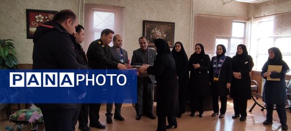 تفدیر سازمان دانش‌آموزی همدان از مدارس فعال تشکیلاتی پیشتازان