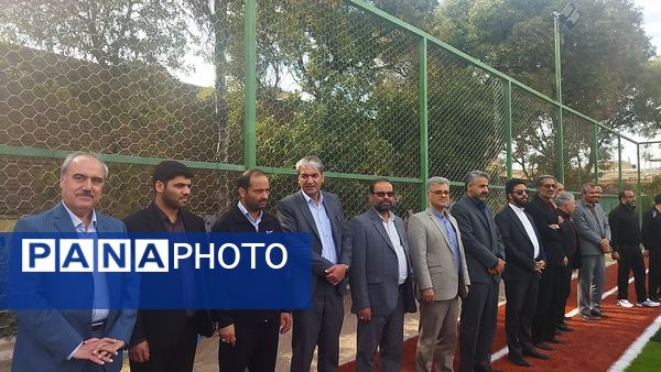 آیین افتتاح زمین چمن مصنوعی شهید دانشجو
