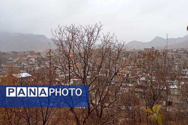 چهره شفاف و دل انگیز شهربارنیشابور با بارش  باران پاییزی  