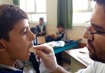 هفته ملی بهداشت دهان و دندان از مدرسه مهرآفرین کلید خورد