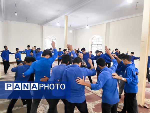 مراسم ایام فاطمیه دوم در مدارس سندرک