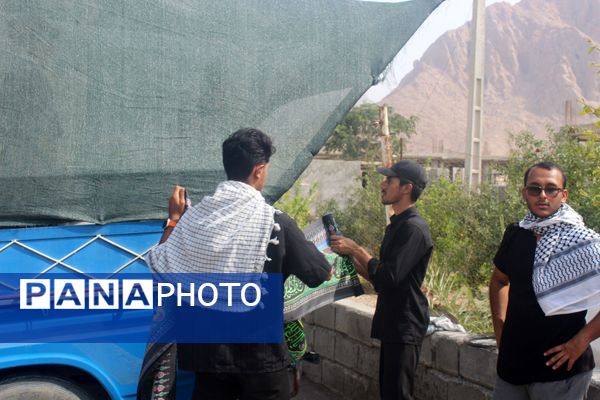 موکب پذیرایی مدافعان حریم ولایت در حاجی‌‌‌آباد