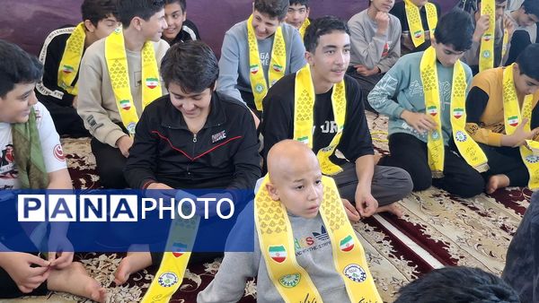 اعتکاف دانش‌‌آموزی شهرستان میناب 