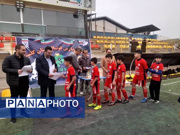 اختتامیه مسابقات لیگ دسته اول زیر ۱۲ سال مدارس فوتبال استان