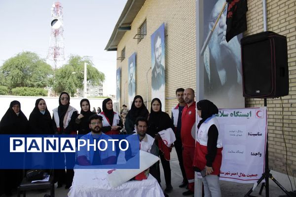 مراسم سالگرد شهدای خدمت در گچساران