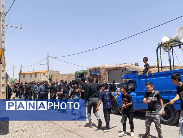 عزاداری سیدالشهدا در روستا نوری 