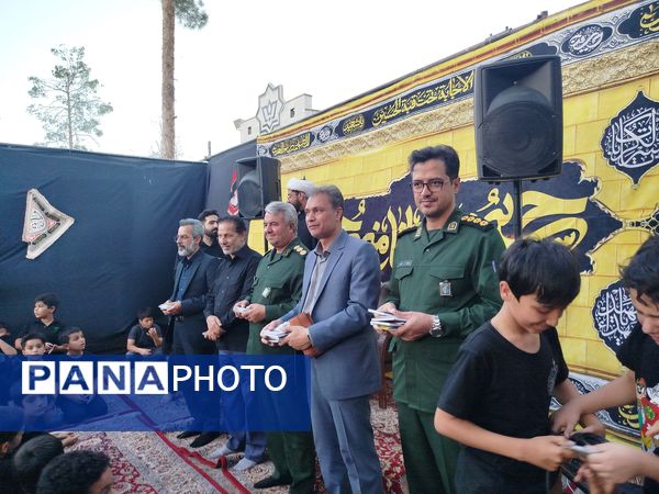 بازدید مسئولان بسیج کاشمر از هیئت دانش آموزی انصار المهدی (عج) رهروان شهدا و قاسم بن الحسن 
