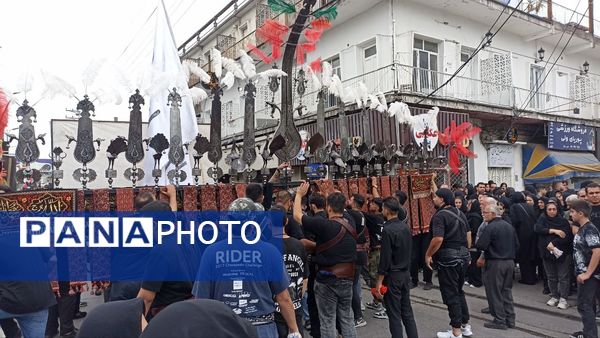 عزاداری تاسوعای حسینی در محمودآباد 