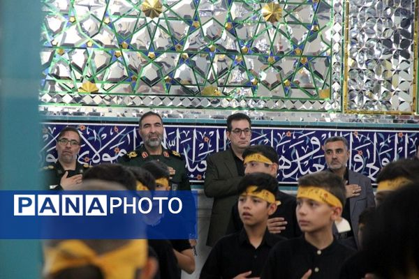 سوگواره سراسری احلی من العسل در امام زاده سید عباس بجنورد  