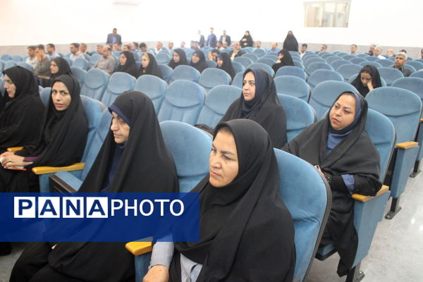 مراسم اولین سالروز شهادت شهدای خدمت در آموزش و پرورش استان بوشهر