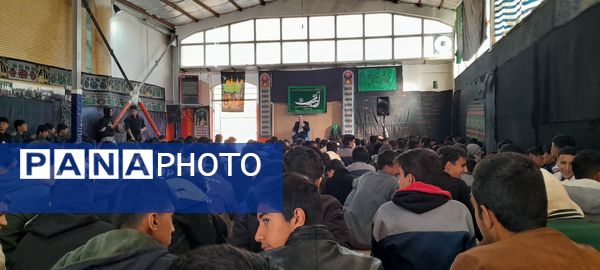  مراسم عزاداری وفات حضرت ام البنین در هنرستان محمودیه خیامی 11