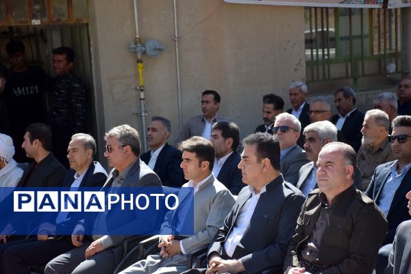 آیین افتتاح مدرسه 2 کلاسه در روستای کانی گل علیا