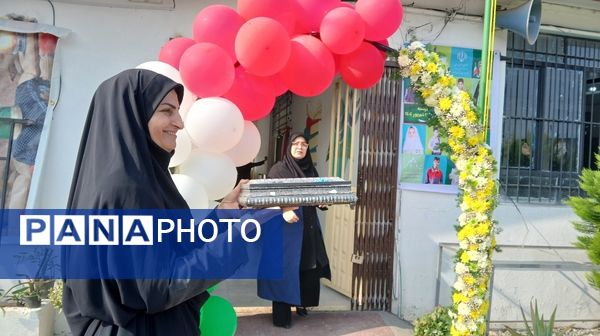 نواختن زنگ مهر و ایثار و مقاومت در دبیرستان نمونه دولتی معرفت