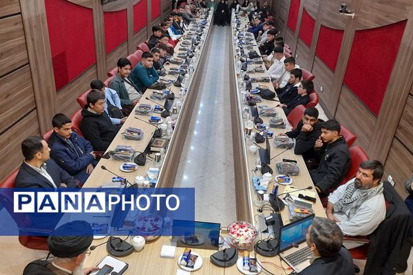 برگزاری مراسم بدرقه کاروان دانش آموزی حج عمره