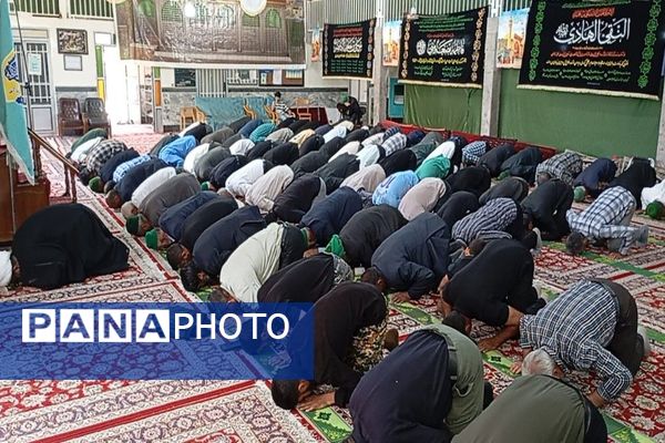اقامه نماز جمعه در اول ماه محرم در مسجد جامع شهر بار 