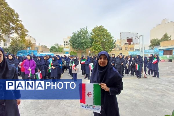 مراسم بزرگداشت شهید سید حسن نصرالله در ناحیه ۲ مشهد