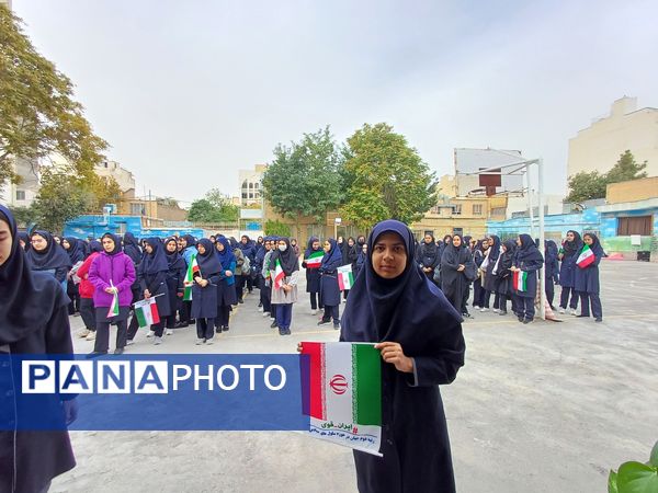مراسم بزرگداشت شهید سید حسن نصرالله در ناحیه ۲ مشهد