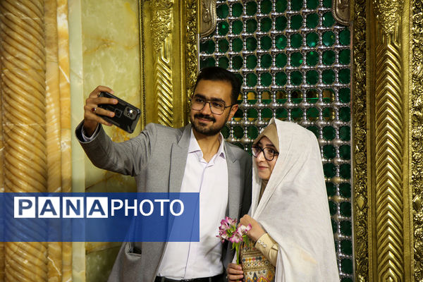 جشن ازدواج ۳۲۵ زوج جوان در حرم حضرت معصومه (س)
