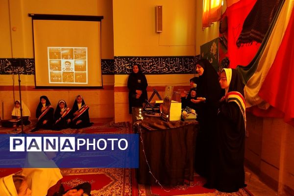 افتتاح کتاب «از ایرانمان دفاع کنیم» در دبستان ۲۲ بهمن با حضور مادر شهید عرشیان افشارمند