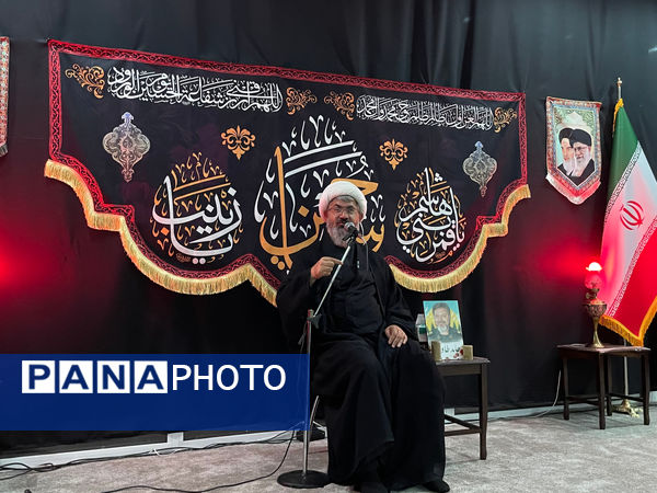 امام جمعه کاشمر در جمع عزاداران خانگی