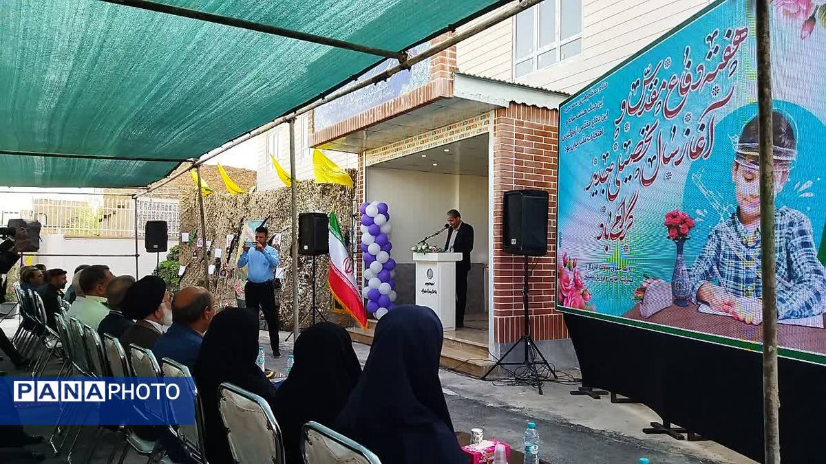 آیین بازگشایی مدارس و افتتاح هنرستان تخصصی مکانیک خودرو برادران در نیشابور 