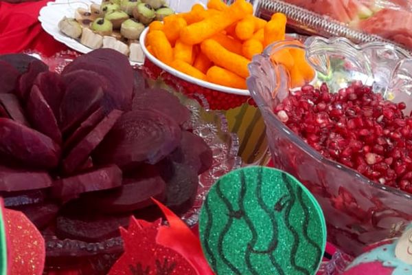 یلدای ایرانی در مدرسه نشر علم ورامین