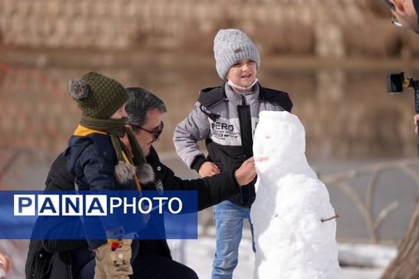 جشنواره آدم برفی در ارومیه