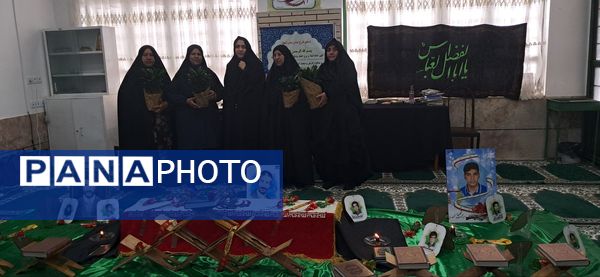 حضور مادران شهدا در مدرسه شهید رزمی خلیل آباد