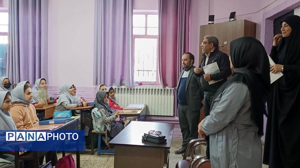 بازدید شورای اجتماعی محله لشکر از دبستان پنجم مهر