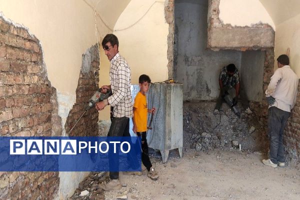 بهسازی غسالخانه شهر بار نیشابور 