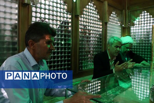 عطر معنویت در آستان بی‌بی سکینه (س) صفادشت