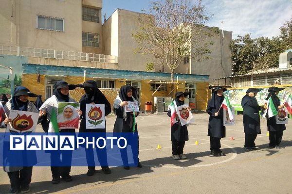 المپیاد درون مدرسه‌ای دبیرستان شاهد تکتم