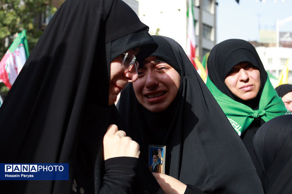 تشییع شهدای اقتدار در تهران