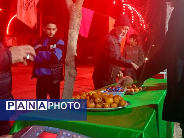 هیأت شاهزاده علی‌اصغری میزبان جشن میلاد دو گوهر آسمانی